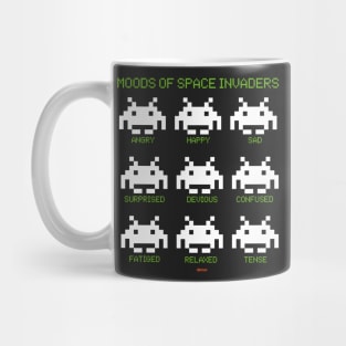 Moods of space invaders Mug